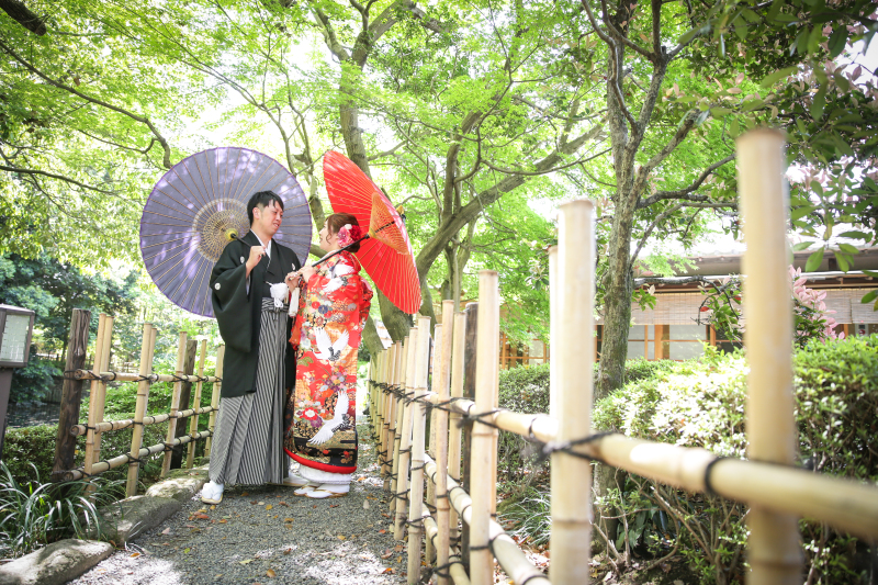 お二人の自然を・・・