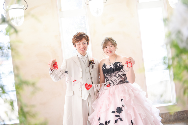 カラードレスにチェンジ&hellip;♡