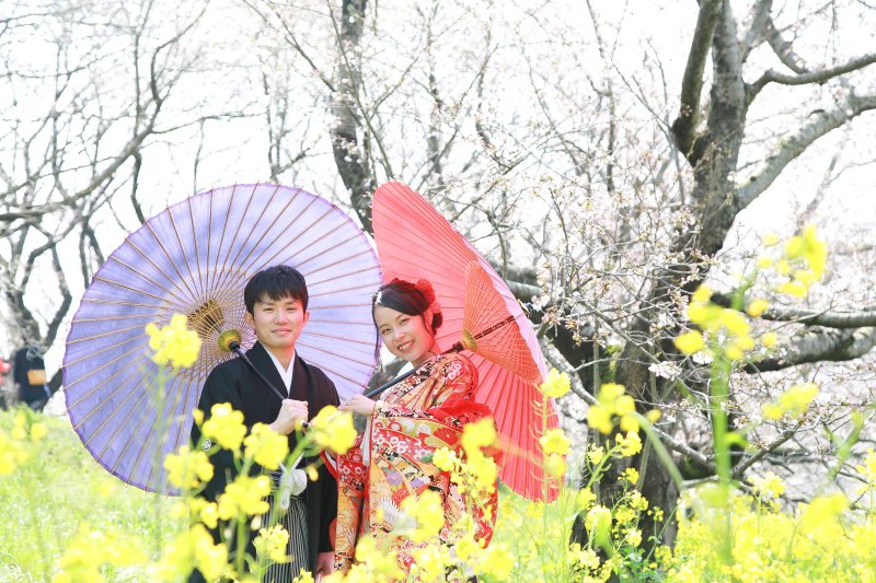 桜フォト２組目のご紹介です！