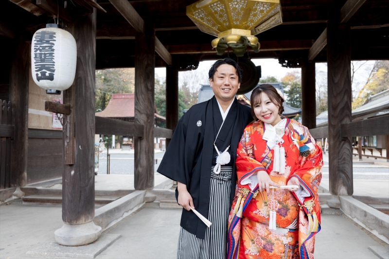 仁王門にて記念撮影♡