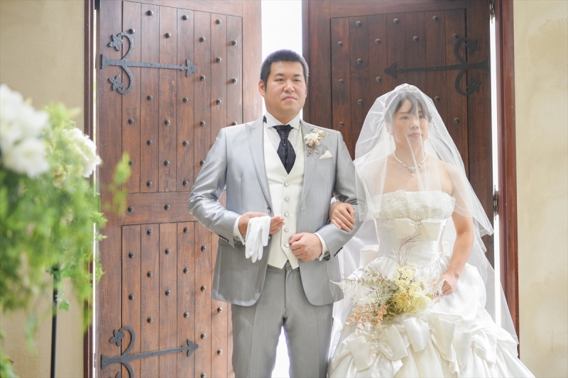 入場シーンからスタート・・・♡