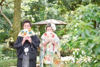 日本庭園和装フォト♡