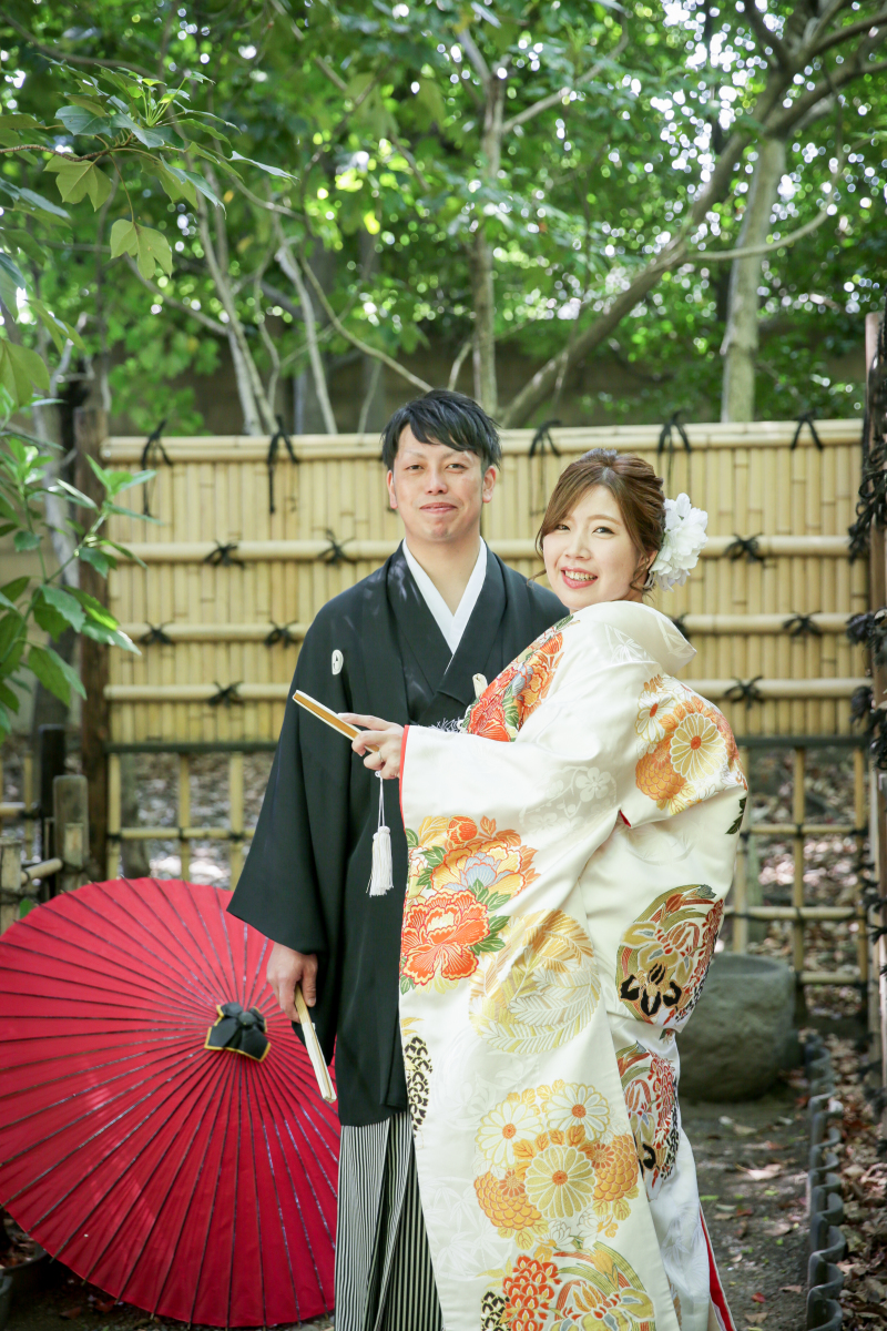 色打掛の柄をメインに・・・