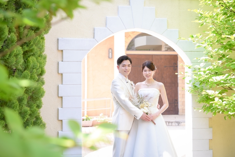 お庭でも&hellip;♡