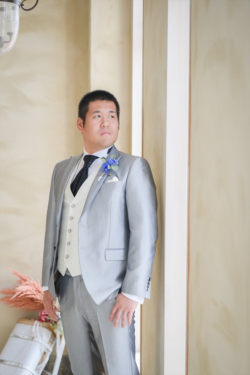 ご新郎様ソロショット♡