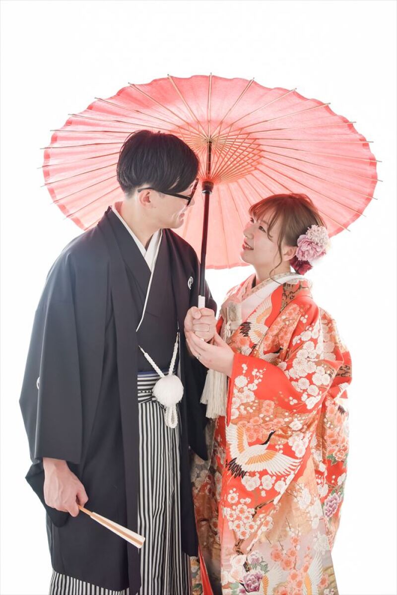 色打掛にチェンジ♡