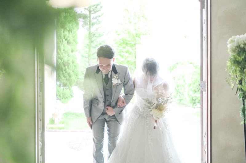 ドキドキの入場&hellip;♡