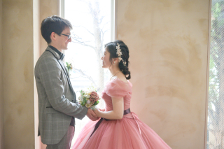 お気に入りのカラードレス&hellip;♡