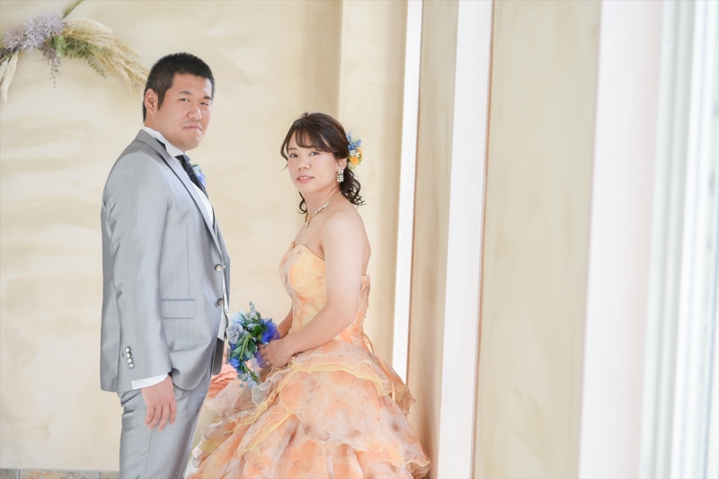 カラードレスにお着替え・・・♡