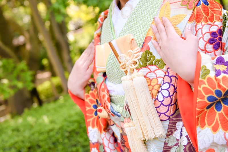 色打掛＋色掛下＝可愛い♡