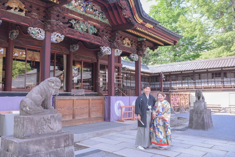 神殿のまえでもパシャリ！