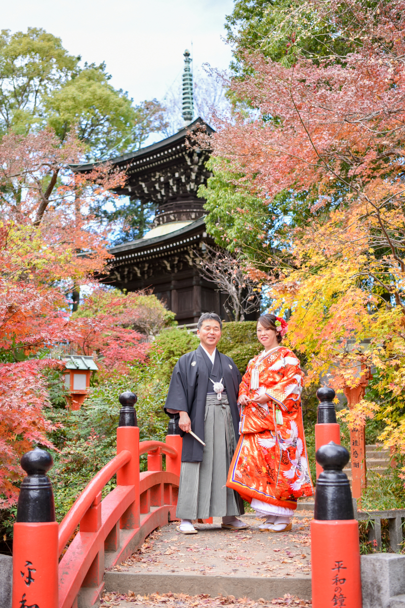 妻沼聖天山の紅葉は今年も素敵でした！