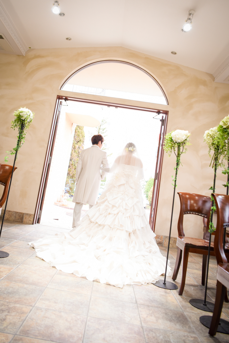 後姿もきれい&hellip;♡