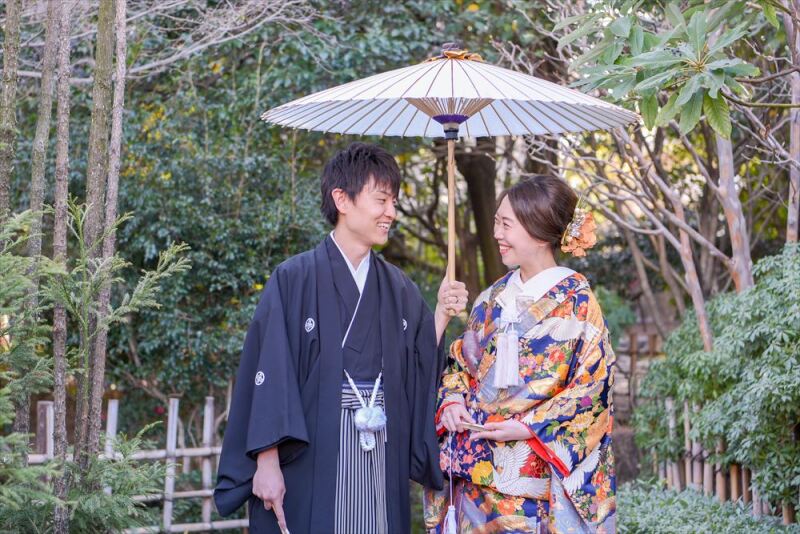 和庭園でオリジナルフォト&hellip;♡