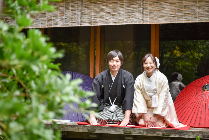 お出迎えショット