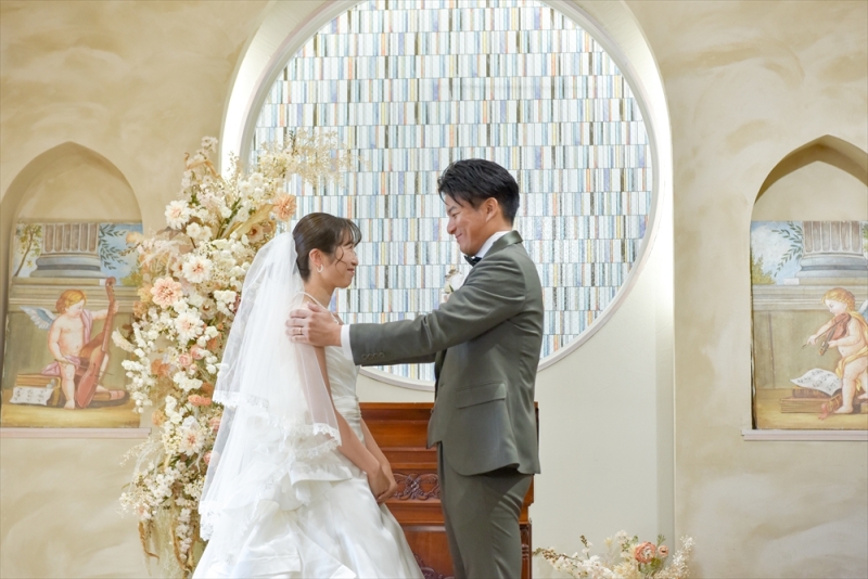 誓いのキス&hellip;♡
