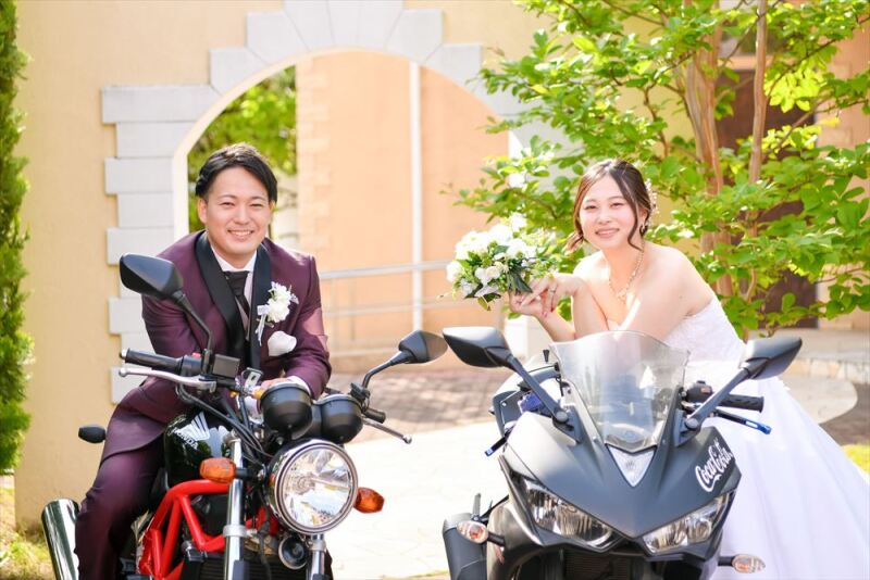 おふたりのキューピットとともに♡