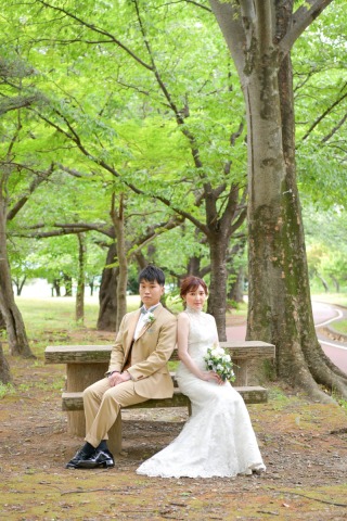 キヌヤ・ブライダルスクエア フェリチタ 熊谷店_洋装公園ロケーション　