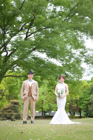 キヌヤ・ブライダルスクエア フェリチタ 熊谷店_洋装公園ロケーション　