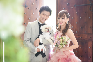 ペットとの撮影