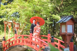 キヌヤ・ブライダルスクエア フェリチタ 熊谷店_国宝や参道など由緒ある場所で★神社寺院・お城フォト