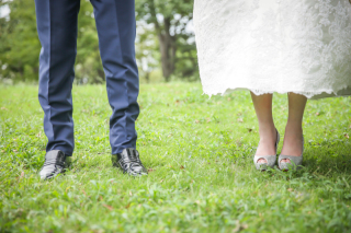 キヌヤ・ブライダルスクエア フェリチタ 熊谷店_開放感のある公園で撮影★ガーデンフォト