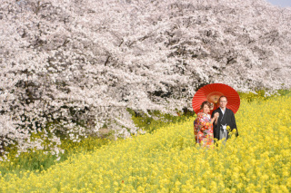キヌヤ・ブライダルスクエア フェリチタ 熊谷店_日本ならではの四季をお写真で★季節フォト