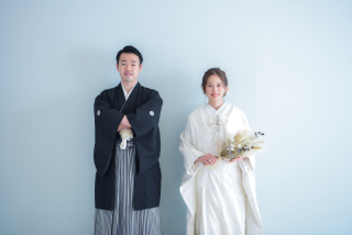 キヌヤ・ブライダルスクエア フェリチタ 熊谷店_きっちりスクリーンからナチュラル背景まで★和装スタジオ