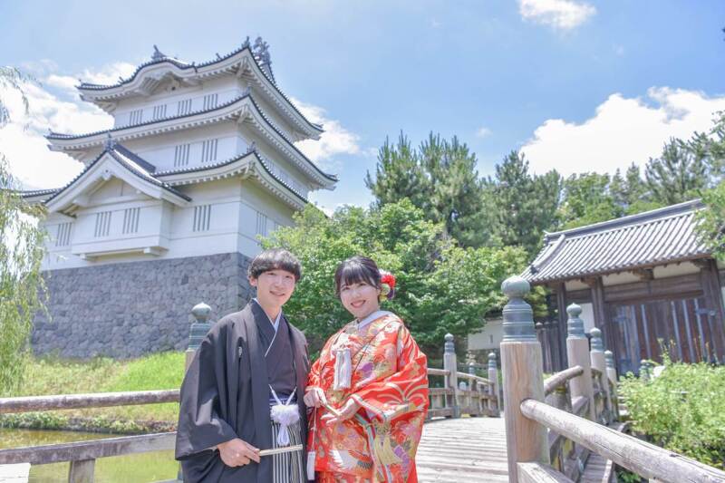 行田忍城で叶える!城下町で残す和装ロケーションフォト!全データ付き