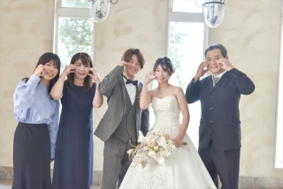 【１月撮影限定！ご家族と撮影OK】結婚報告フォトプラン