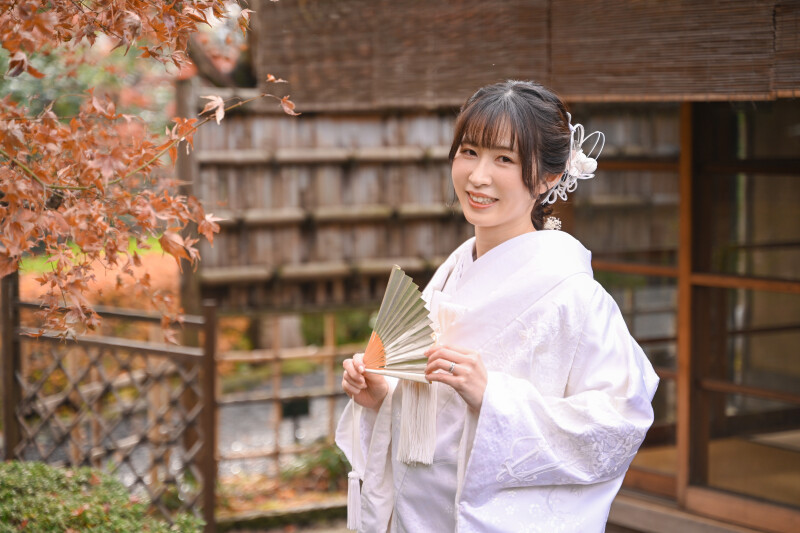期間限定♪紅葉の庭園で和装&チャペル内で洋装の和洋プラン