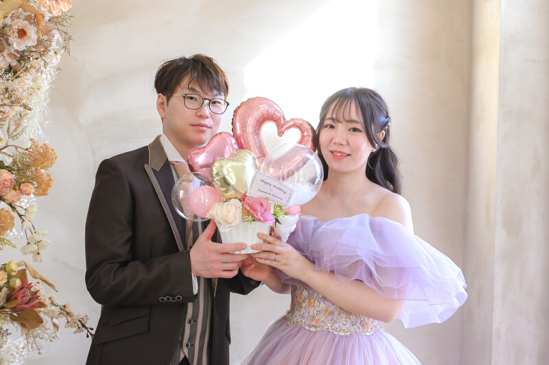ブランドや新作衣裳も衣裳差額なし!洋装こだわりフォト衣裳2着プラン お好みのドレスで撮影☆データ31カット付き