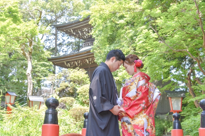 聖天山ロケーション2着プラン