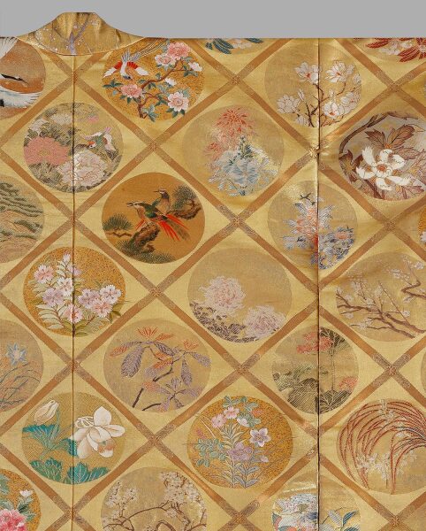 吉祥格天井錦繍絵文様