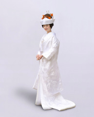 刺繍 翔鶴吉祥松