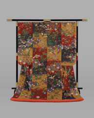 〆切松竹梅花菱文