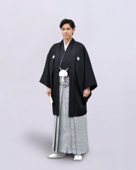 黒曜紋付羽織袴