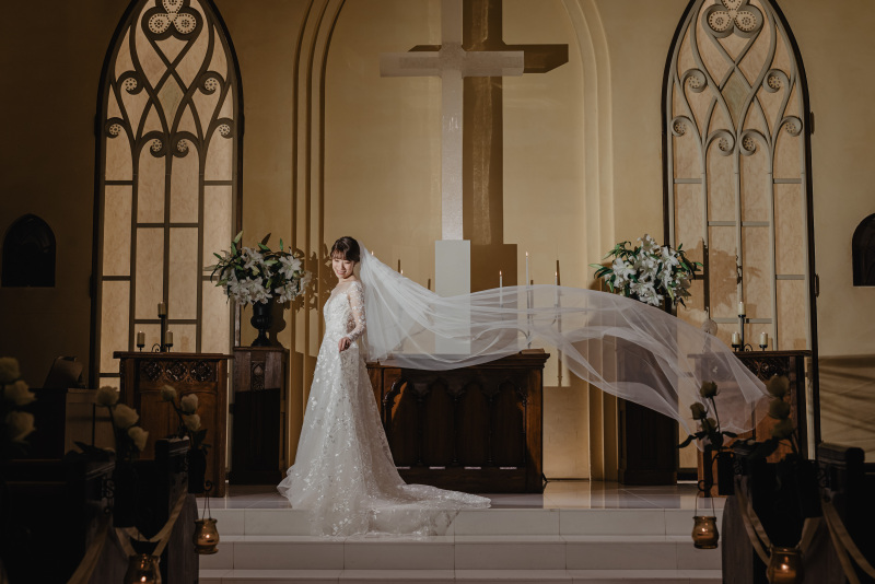 ロングベールを活かして・・・♪