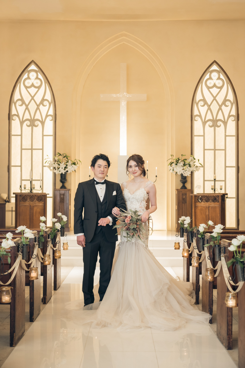 まずはチャペルでの撮影です！