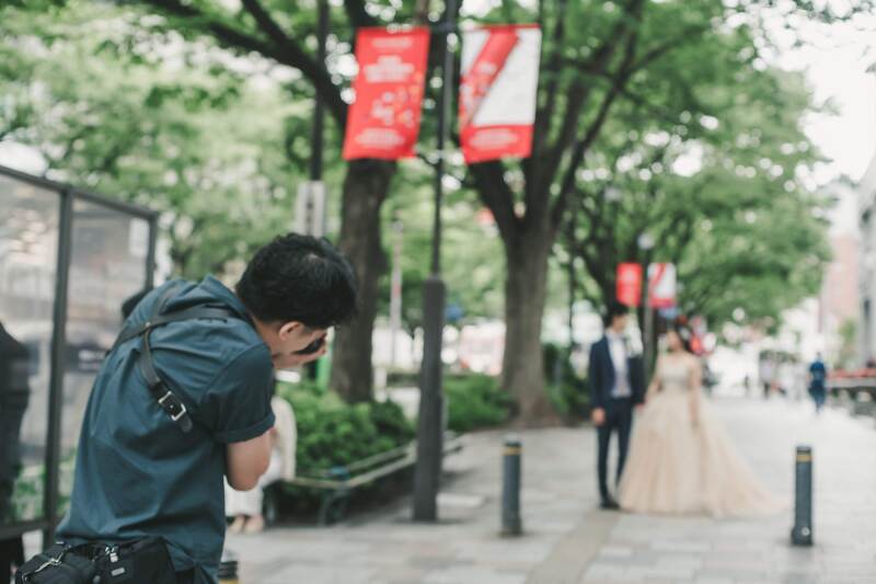 お散歩しながら・・