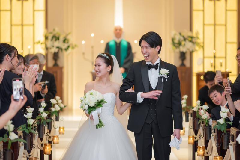 ゲストの皆様に見守られながら