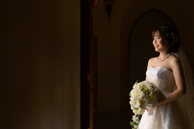 新婦様のソロショット