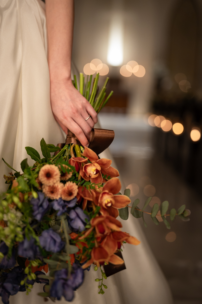 こだわりの生花ブーケ