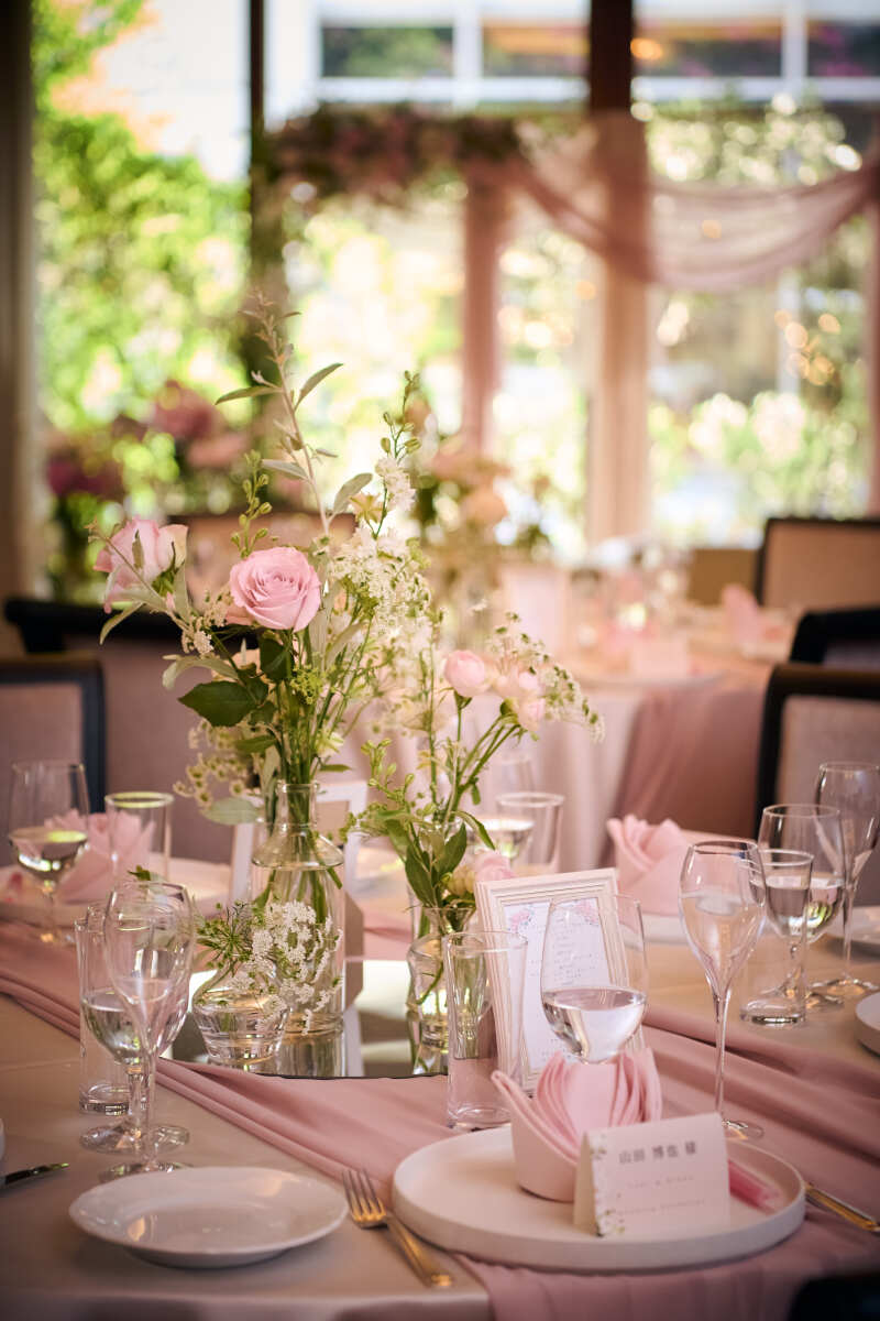 パーティ会場装花