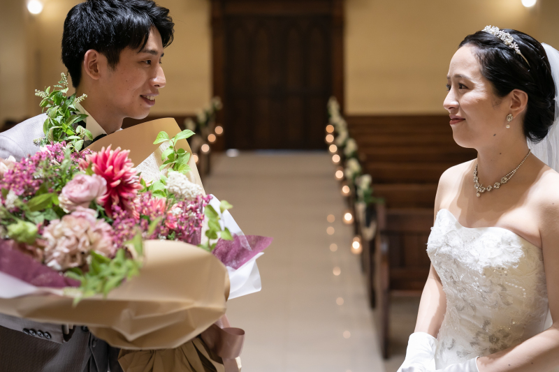 感謝の気持ちを花束に乗せて