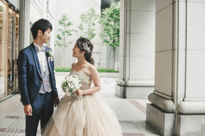 雑踏から少し外れて