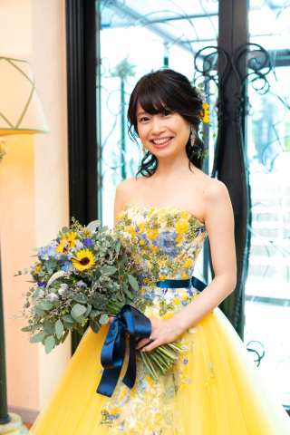 季節の花を取り入れて