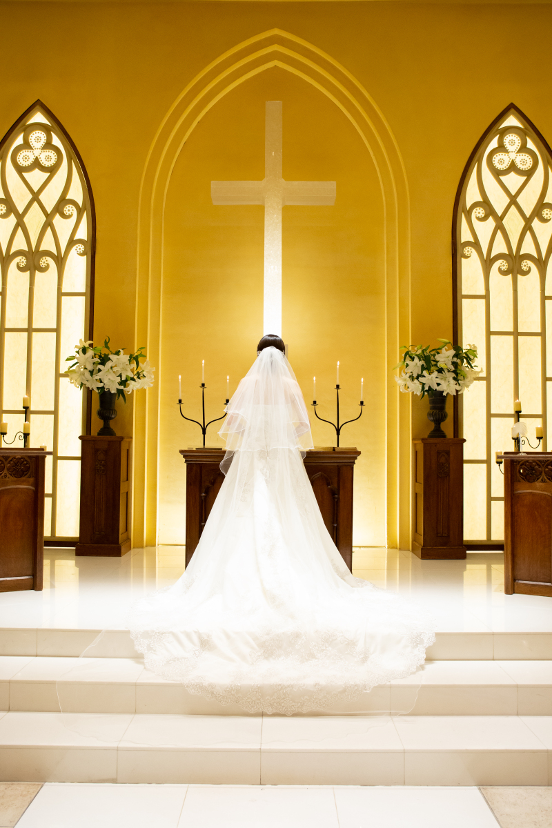 新婦様のソロショット