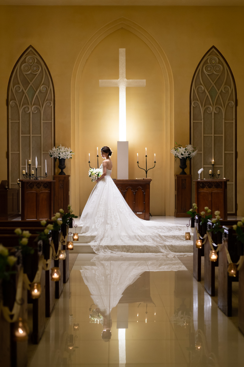 新婦様のソロショット