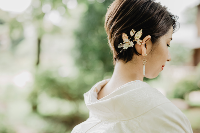 新婦様のソロショット